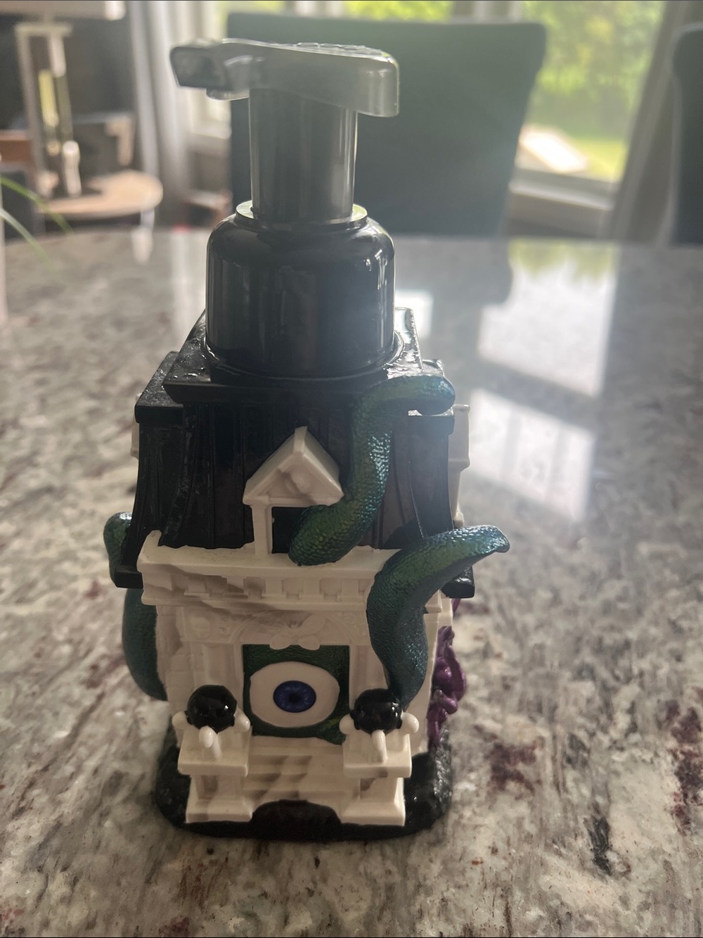 Bath & Body works, decorative Haunted House Foam Soap Dispenser